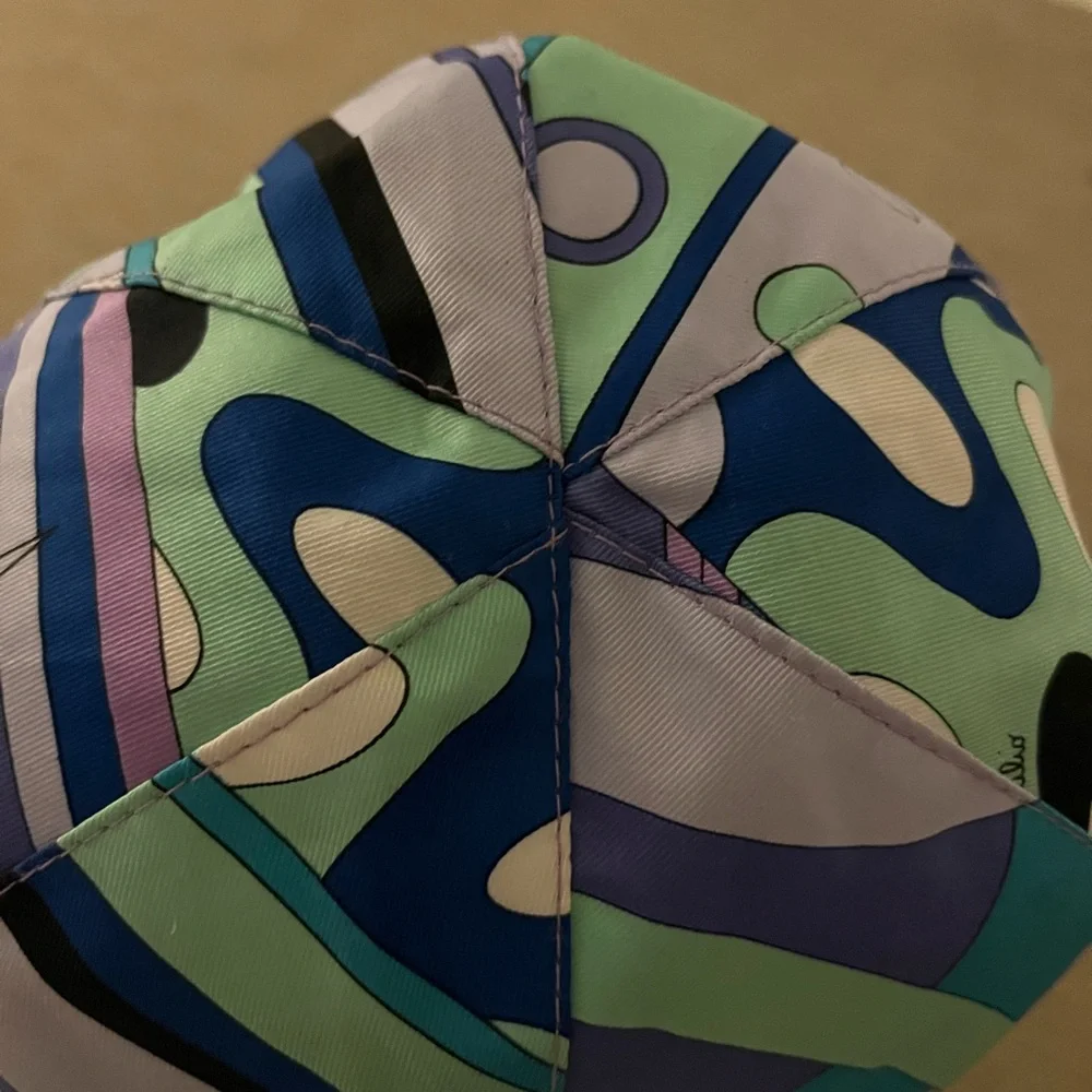Emilio Pucci Hat (vintage rare) w/ ribbon ties in back - Picture 11 of 11
